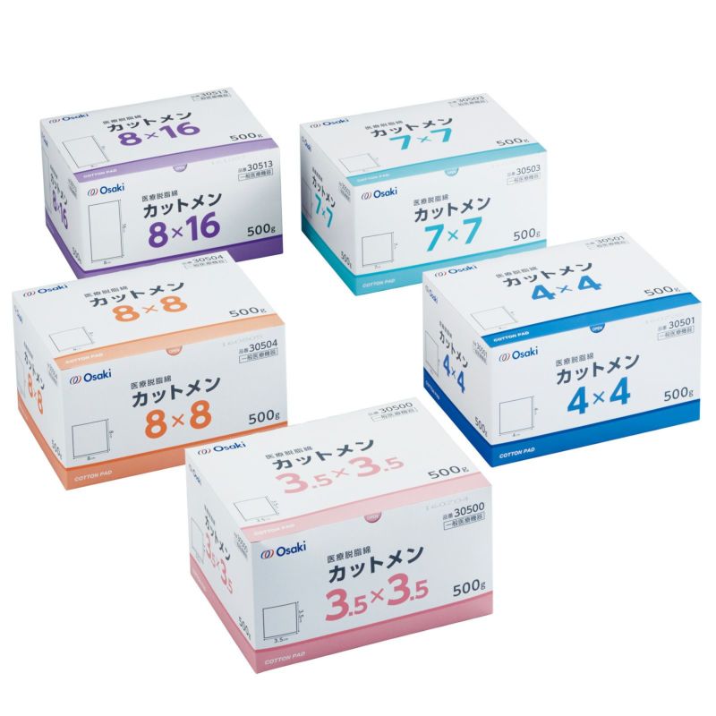 オオサキカットメン 4cm×4cm