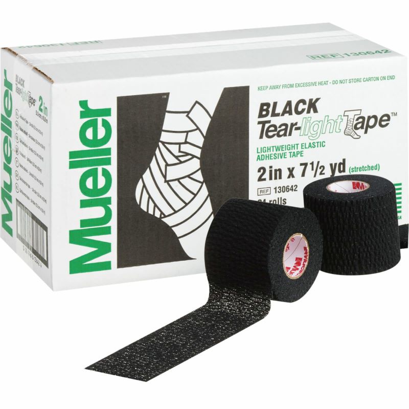 ブラック 76mm×6.8m 4巻  Ｍueller　ティアライトテープ