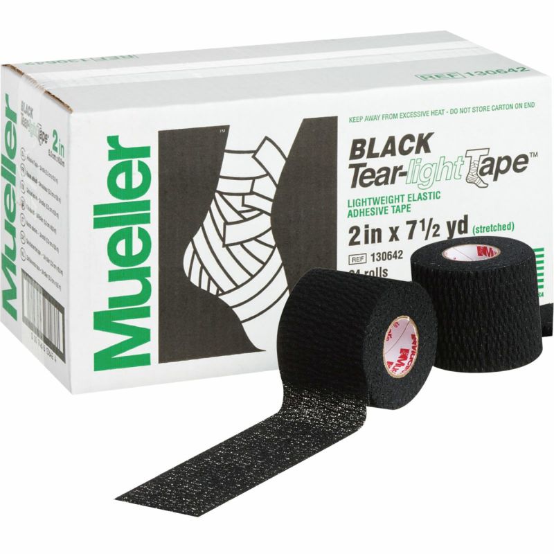 ブラック 50mm×6.8m 6巻   Ｍueller　ティアライトテープ