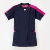 プロファンクション 女子スクラブ ネイビー＋ピンク RF-5192