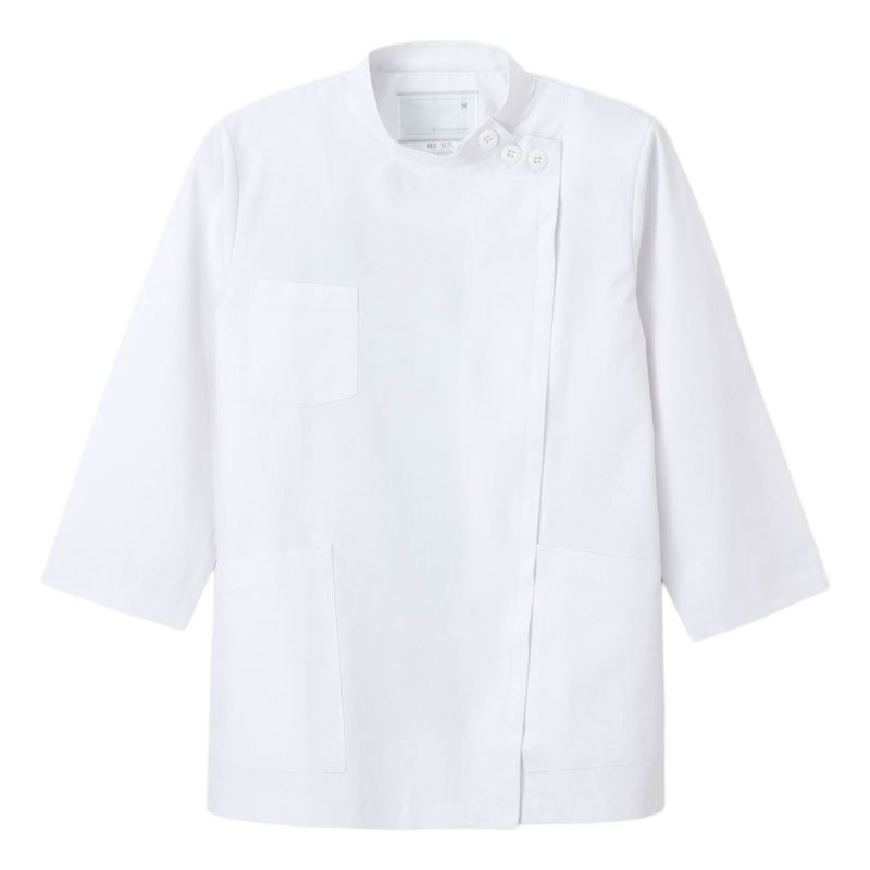 女子横掛8分袖 ホワイト KES-5171　