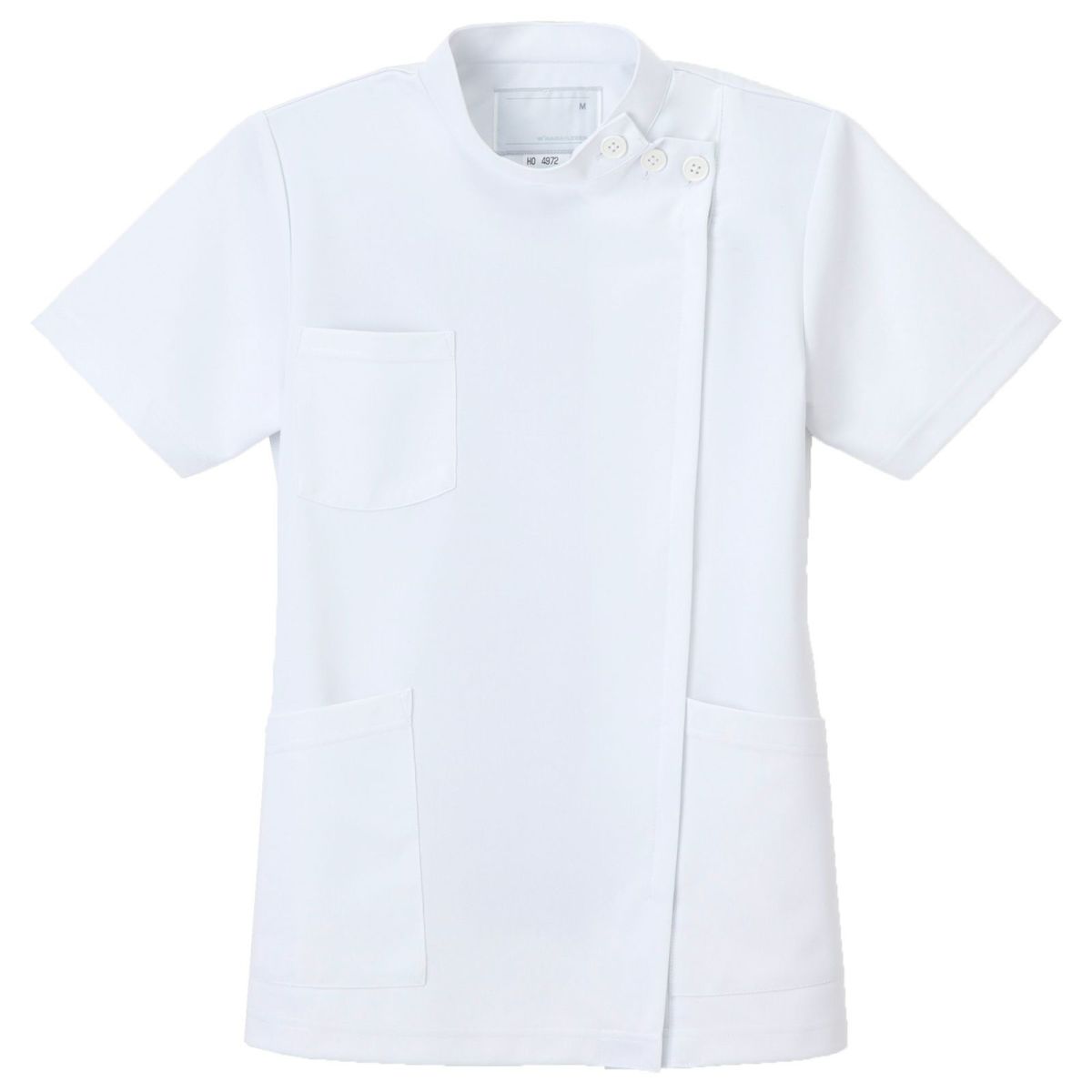 女子横掛半袖 ホワイト HO-4972　