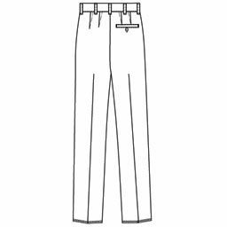 男子パンツ ホワイト HO-1953　