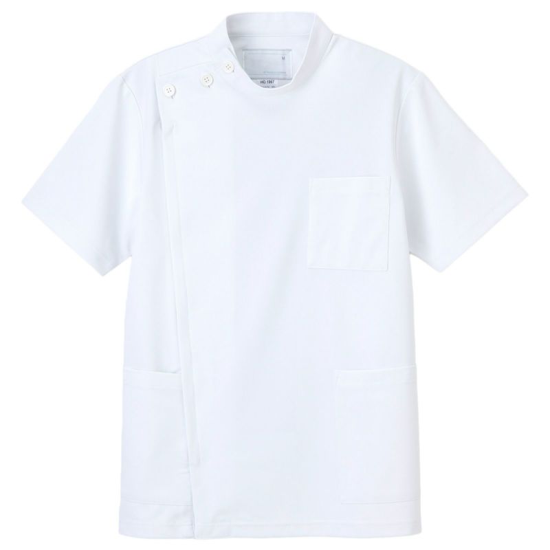 男子横掛半袖 ホワイト HO-1967　