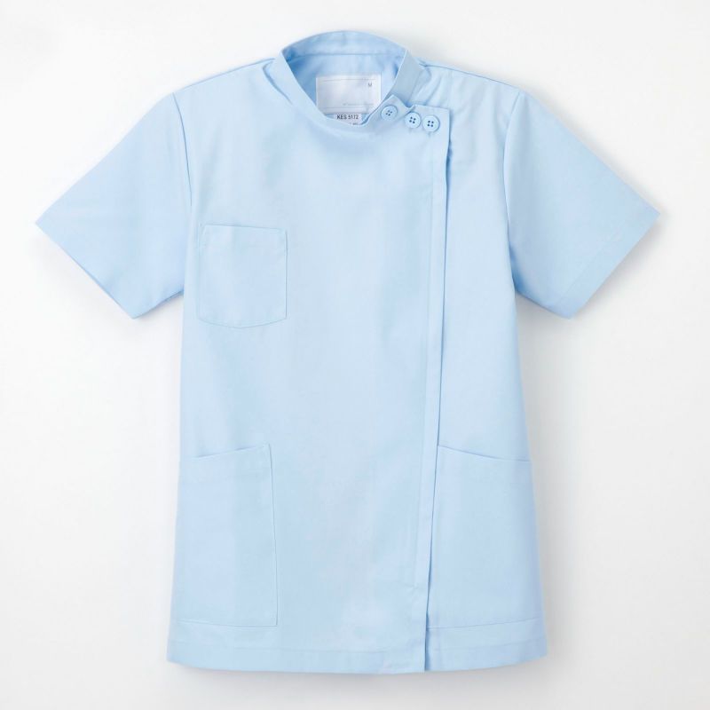 女子横掛半袖 ブルー KES-5172