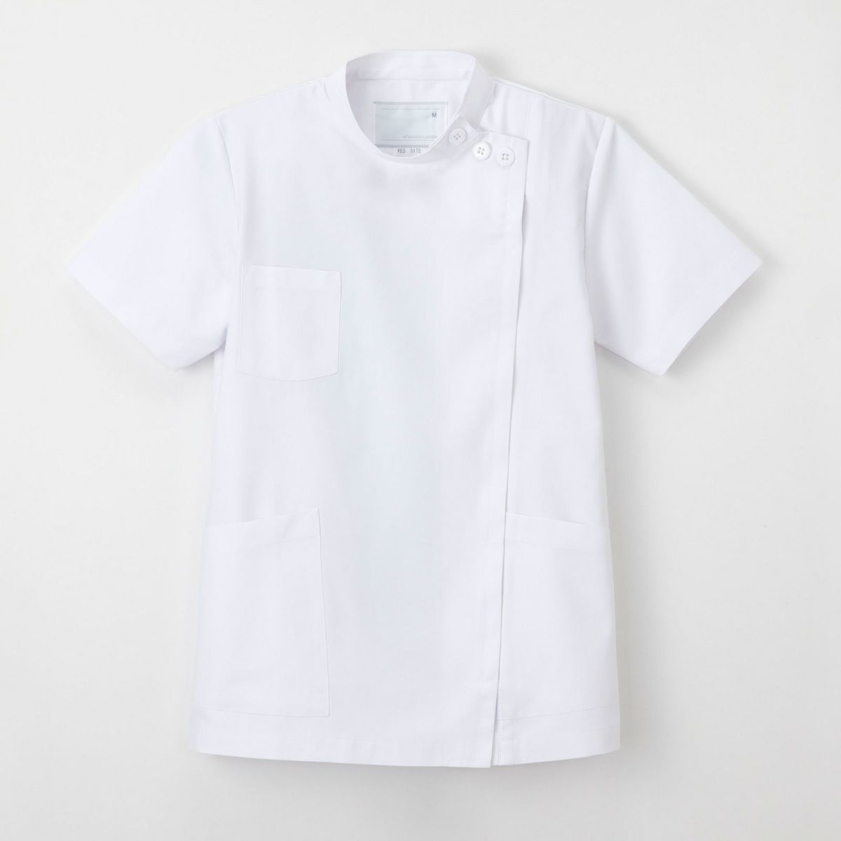 女子横掛半袖 ホワイト KES-5172