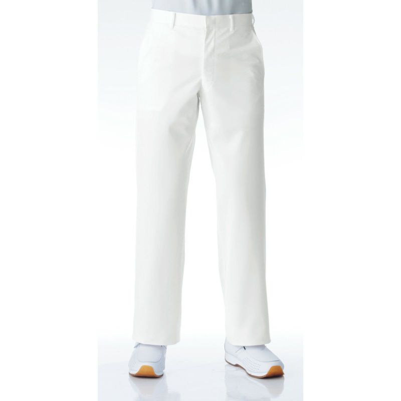 メンズスラックス シルポート オフホワイト裏付 259-10