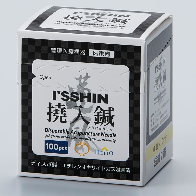 ディスポ鍼I'SSHIN（いっしん）撓入鍼（とうにゅうしん） 1P 100本