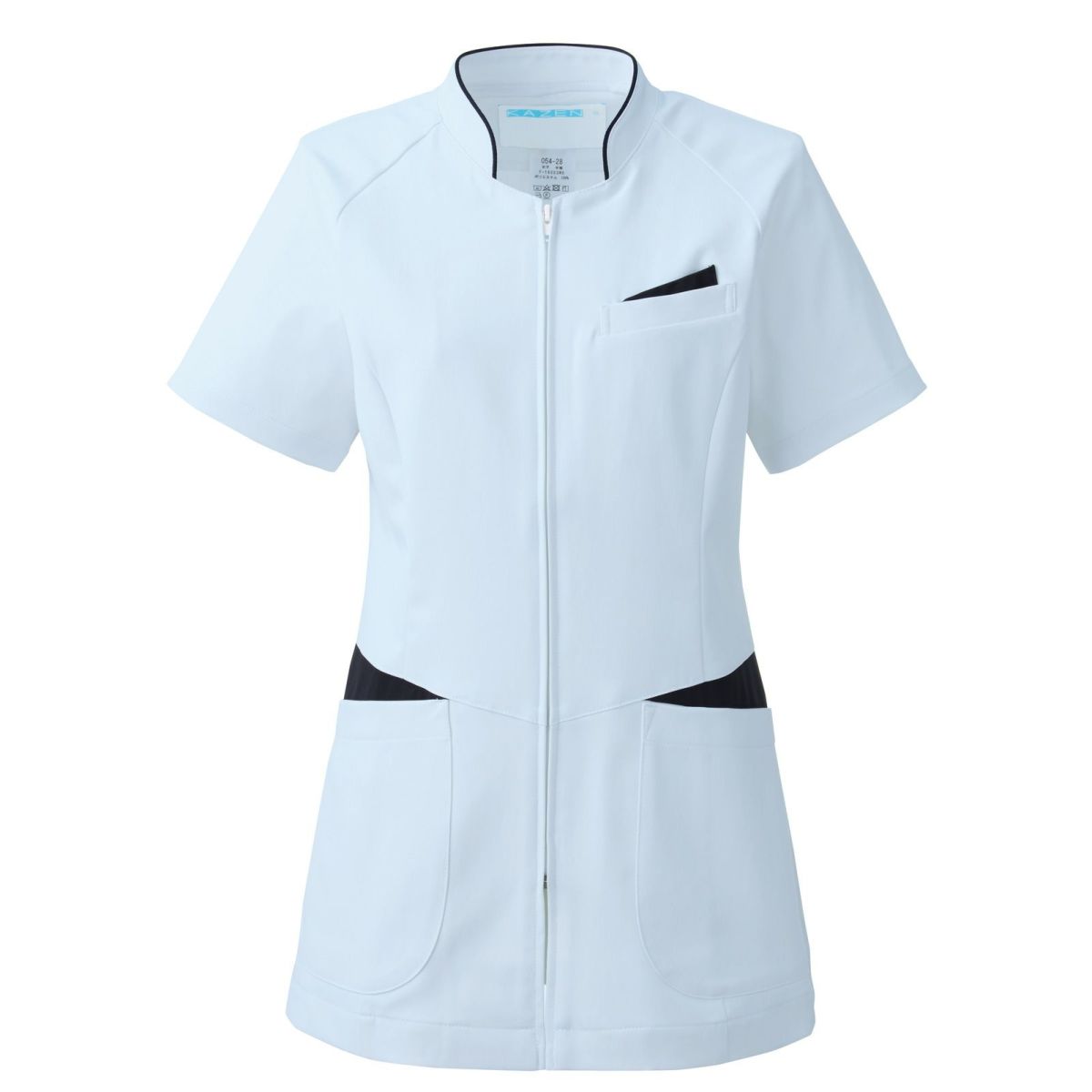 ネオネイビー レディスジャケット サックス×ネイビー 054-21