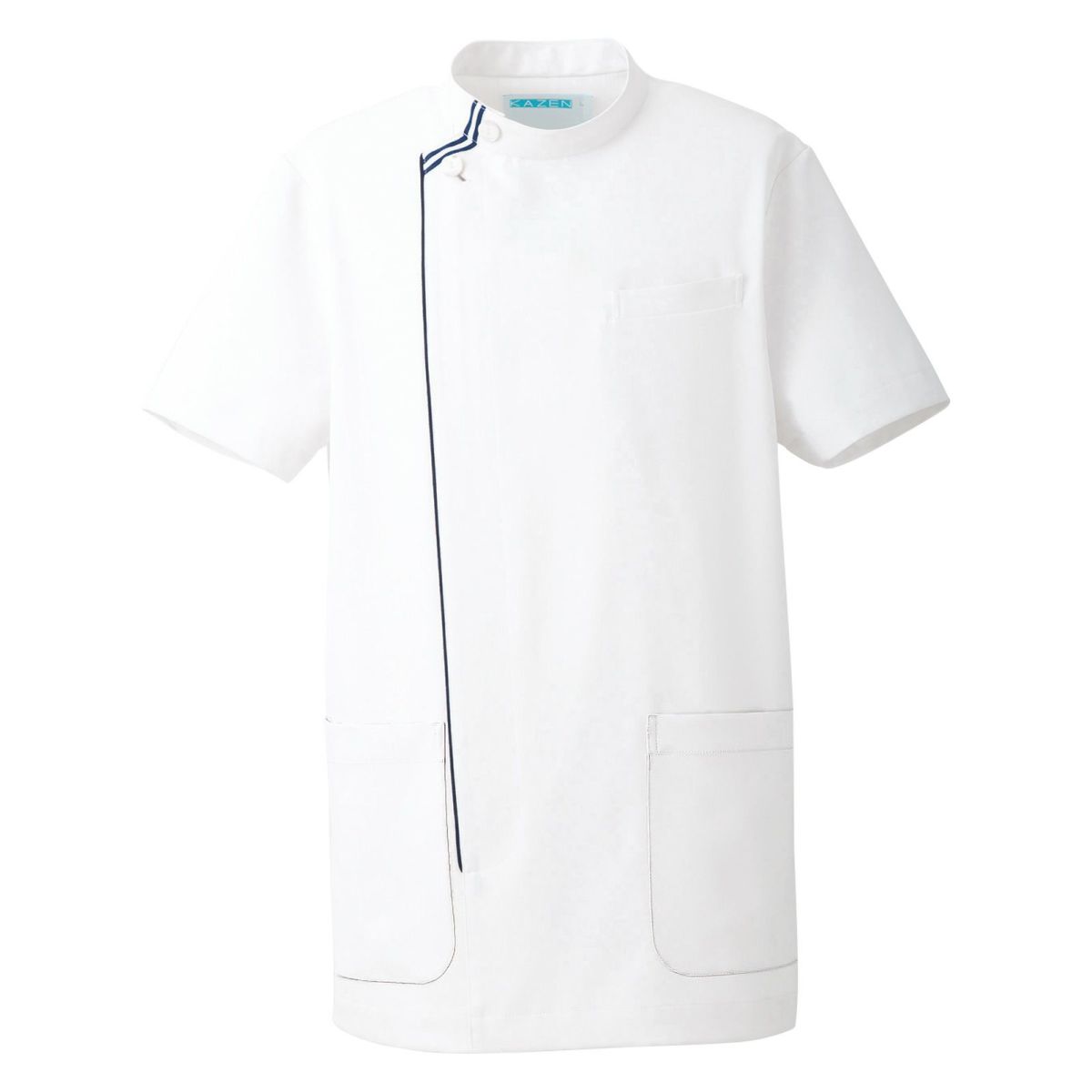 ネオネイビー メンズジャケット ホワイト×ネイビー 052-28