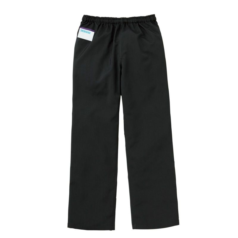 高機能ポプリンスラックス ブラック 155-99