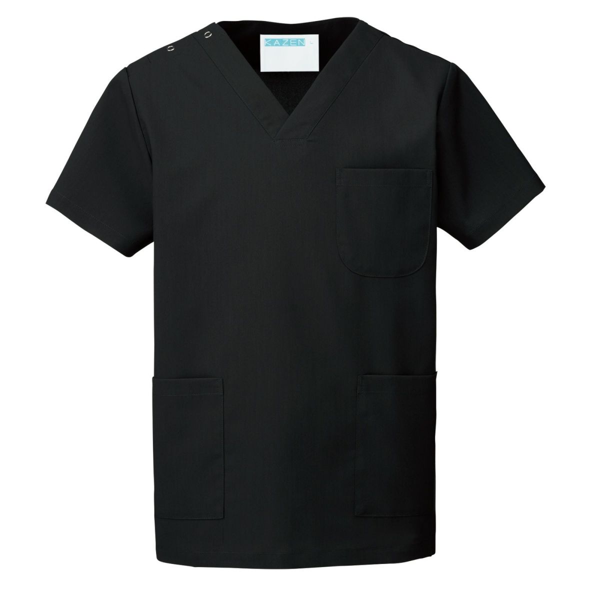 高機能ポプリンスクラブ ブラック 133-99