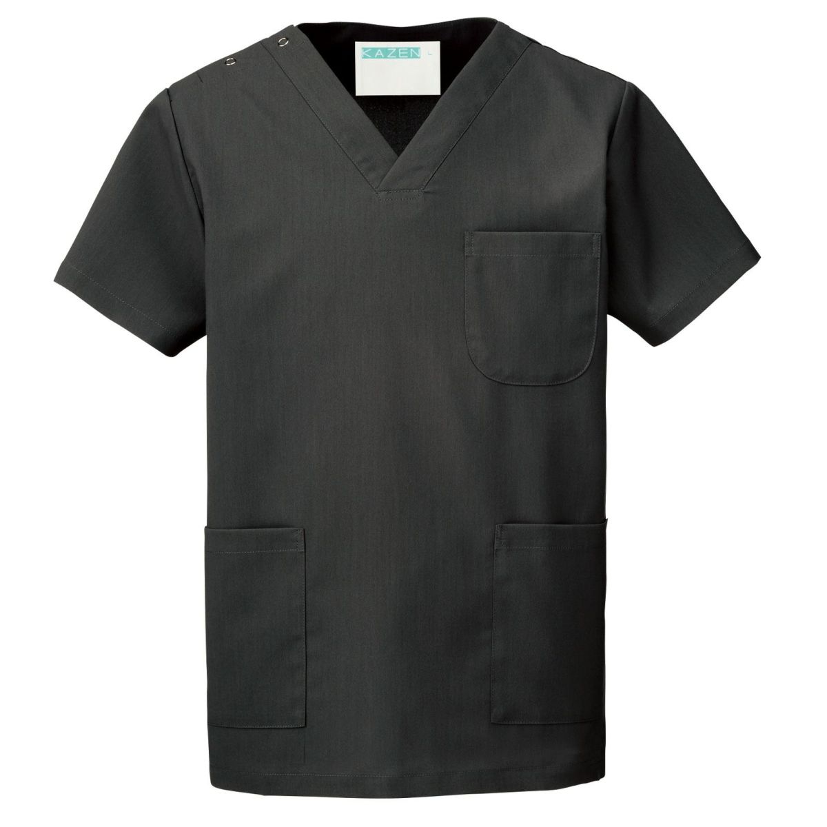 高機能ポプリンスクラブ チャコール 133-91