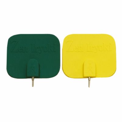 緑・黄 各1枚】サイズS オームパルサー用 スリーエイトパルス導子