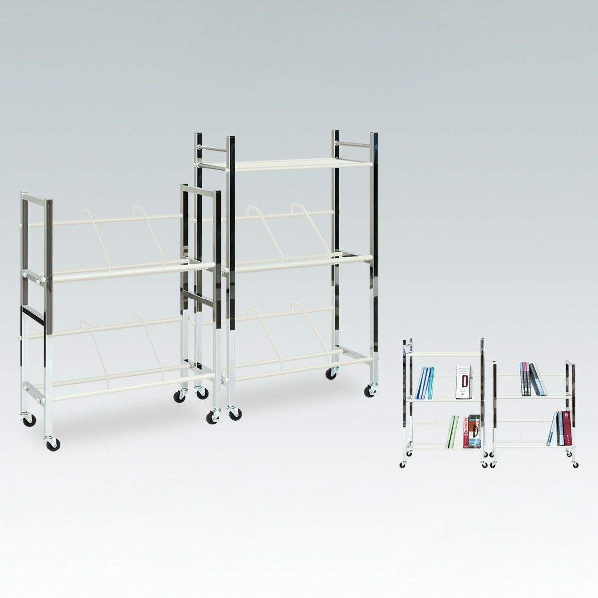 カルテワーゴン(筆記台付き)　TB-660-02