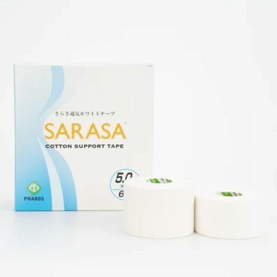 SARASA 通気ホワイトテープ 3.8cm×13.7m | トワテック