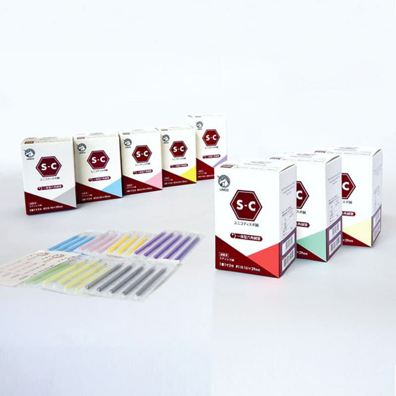 ユニコ鍼S_C １００本[ワンプッシュ]【まとめ買い】