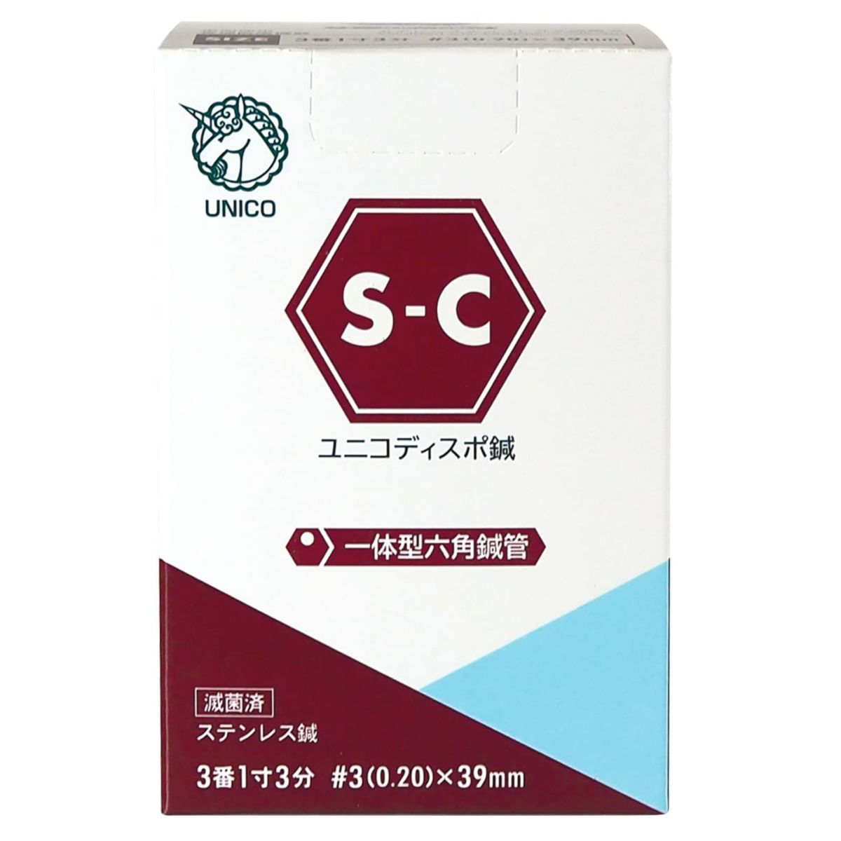 ユニコ鍼S_C １００本[ワンプッシュ]【まとめ買い】