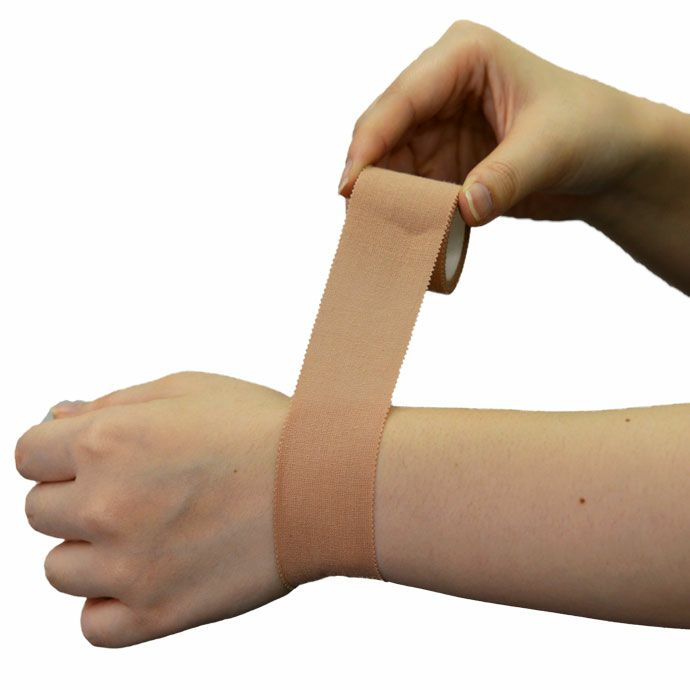 トワテック ホワイトテープ＜ベージュ＞(ホワイトテープ＜ベージュ＞ 3.8cm×13.7m　8巻)