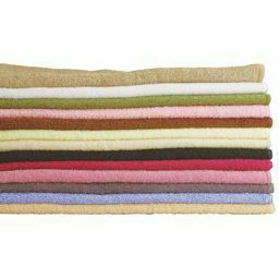 日本製240フェイシャルタオル（5枚セット）(ピーチ)