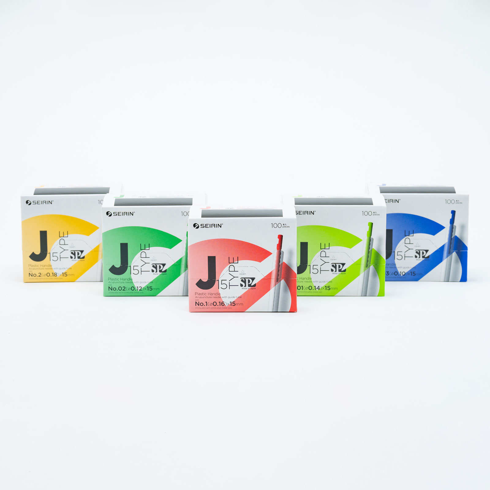セイリン鍼灸鍼 J15SPタイプ(01番 0.14 グリーン)