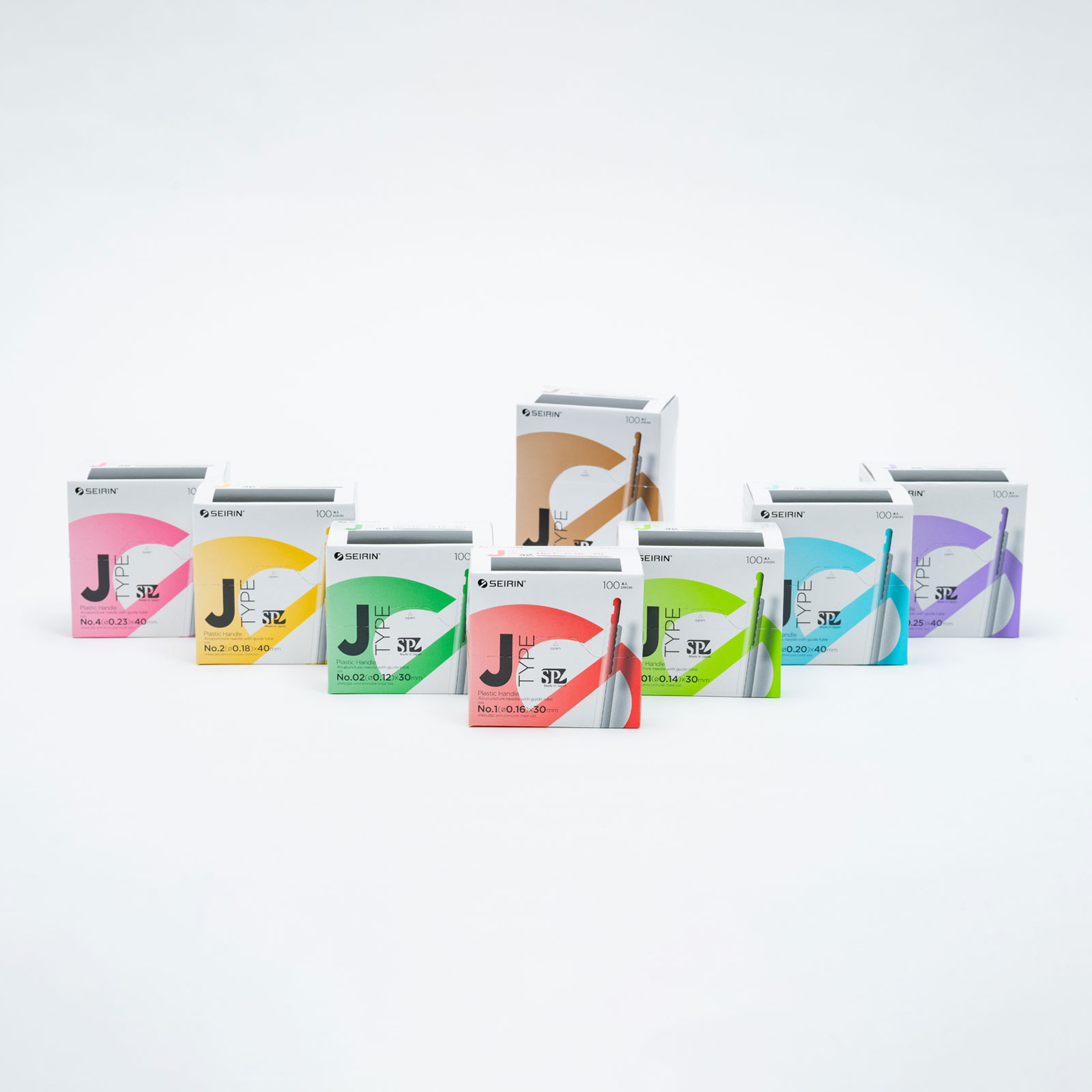 セイリン鍼灸鍼 JSPタイプ(1寸(30mm), 2番 0.18 アイボリー)