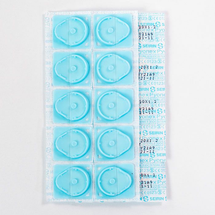 セイリン円皮鍼 パイオネックス(ブルー 0.2×1.2ｍｍ)