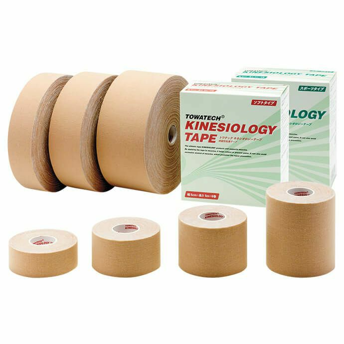 トワテック　キネシオロジーテープ(ソフトタイプ 2.5cm×5m　12巻)