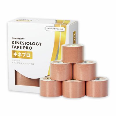 トワテック　キネシオロジーテープ PRO(5cm×5m　6巻)