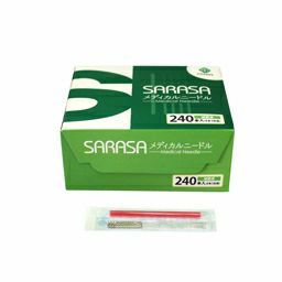 ファロス SARASA（サラサ） メディカルニードル(1寸(30mm), 00番 0.12 緑)【まとめ買い】