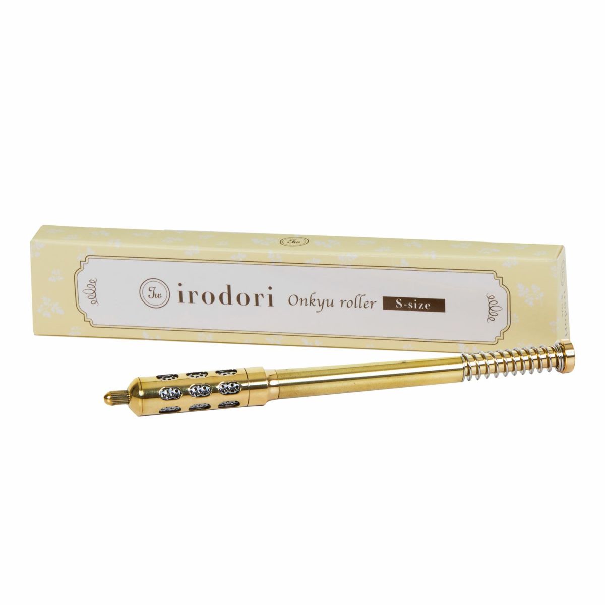 irodori温灸ローラー+炭化棒灸セット（S）白檀