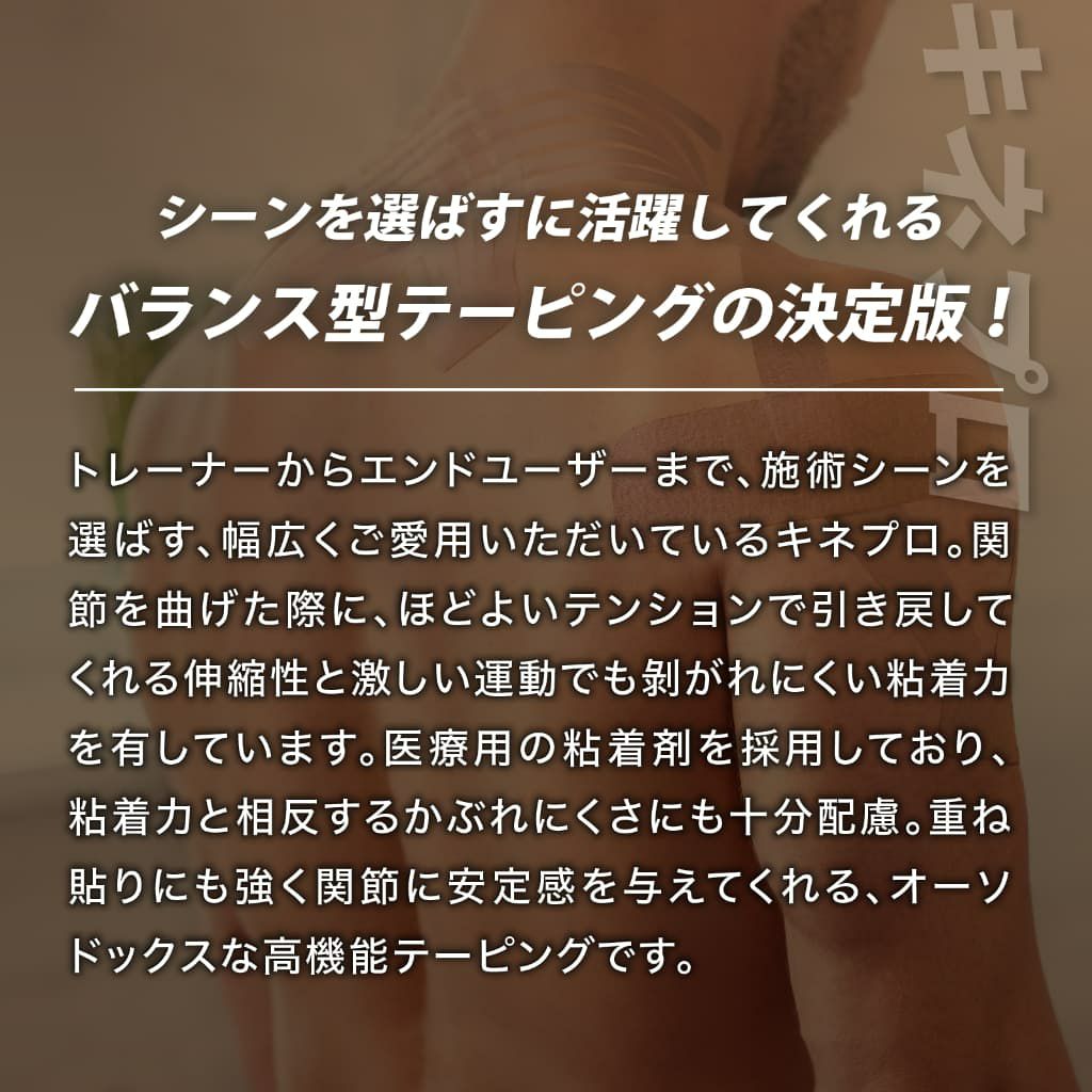 トワテック　キネシオロジーテープ PRO(5cm×5m　2巻)