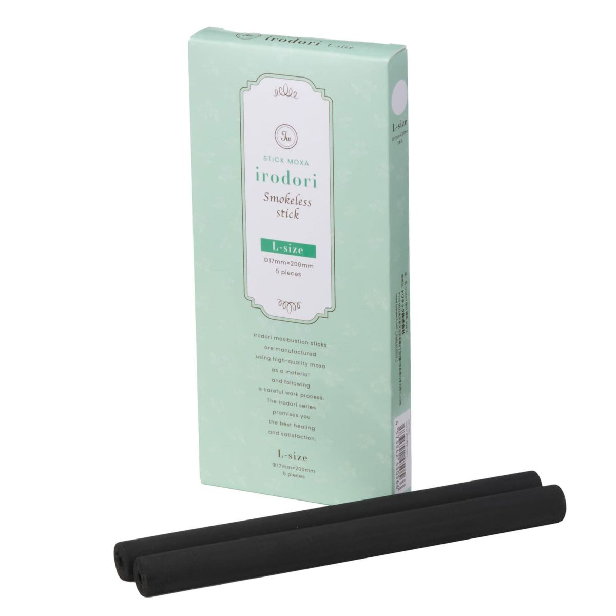 irodori 炭化棒灸（L）無煙